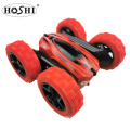 HOSHI JJRC D828 C2 Remote Control Car Stunt RC Car High Speed Flashing 3D Flip Controle Remoto Toys for Children RED color